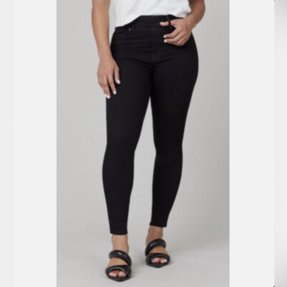 SPANX Women’s Ankle Skinny Jeans Black 3X Stretch Casual Everyday Comfy Fall NWT